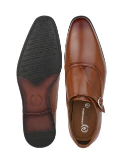 Albert Torresi Hungary Series 606 Executive Tan Formal Monk Shoes -Modern Shoes World 01 2 2 af5377f9 6ee3 4696 9fb0 6238288c2397