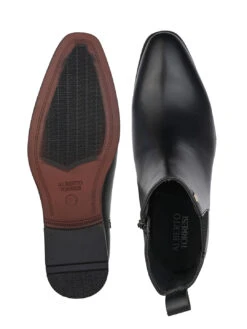 Alberto Torresi Synthetic Black Chelsea Boots For Men -Modern Shoes World 01 8e71622c 3e7f 43d8 9910 3026f2bc1d69