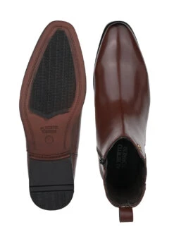 Alberto Torresi Synthetic Brown Chelsea Boots For Men -Modern Shoes World 02 2 61bb52cc ec67 4744 9e8b 7383bda2e159