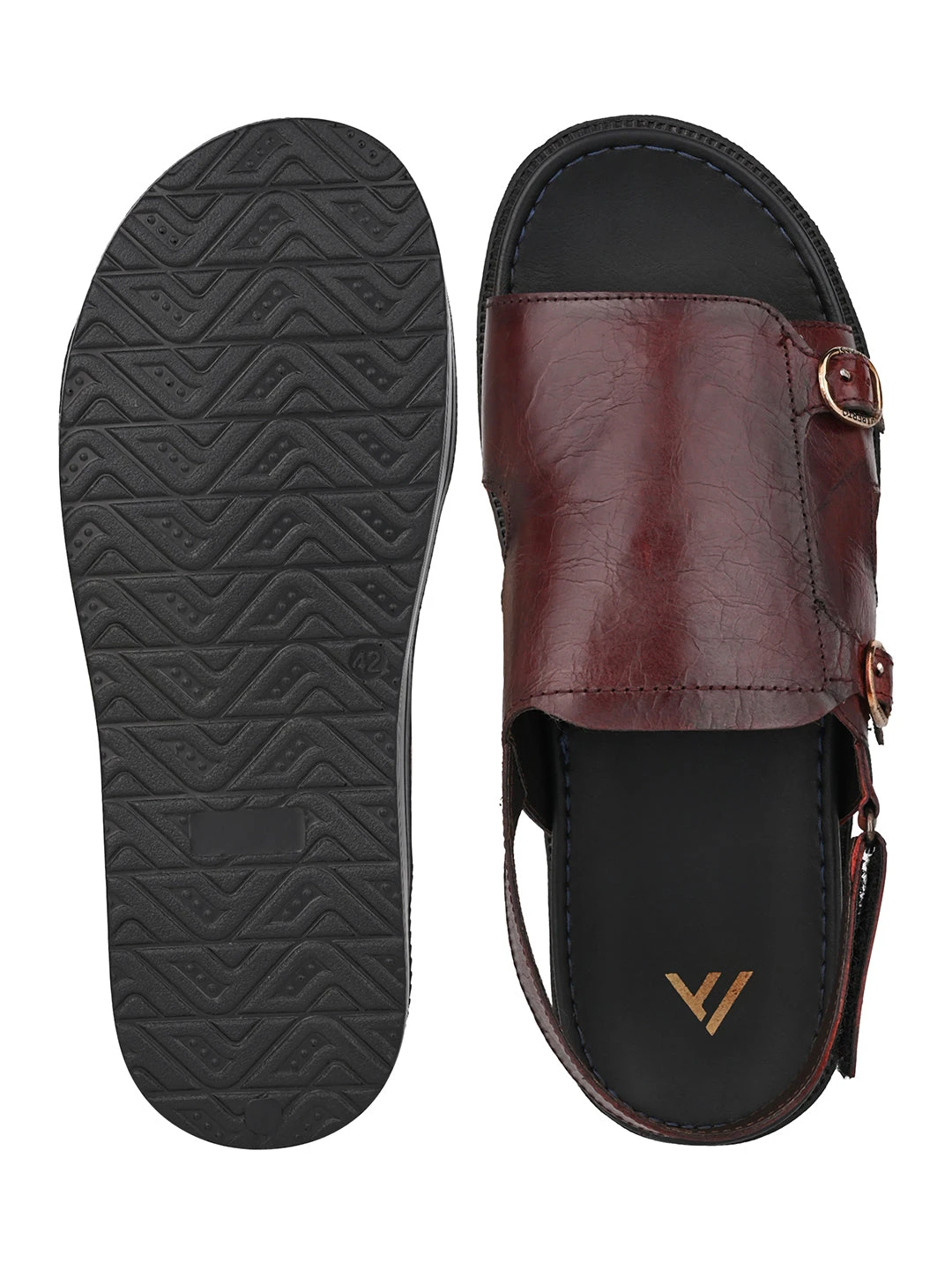 Alberto Torresi Bordo Genuine Leather Slingback Sandals For Men 10 Alberto Torresi Bordo Genuine Leather Slingback Sandals For Men - Image 8