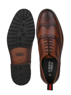 Alberto Torresi Latest TanBrogue Shoes With Padded Insole -Modern Shoes World 03 bdb07cf6 ad3e 4aa5 b660 157405003ace