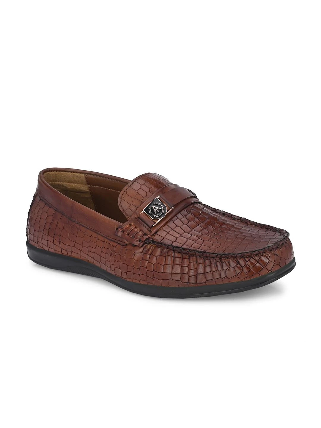Genuine Leather Textured Impact Technolog Slip On 4 Genuine Leather Textured Impact Technolog Slip On - Image 2
