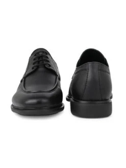 Alberto Torresi Genuine Leather Lace Up Sneakers Eva Sole Formals Sneakers -Modern Shoes World 66700 BLACK 6