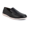 Alberto Torresi Mild Leather Alpha Male Loafer With Sneaker Comfort Padding And Leather Upper -Modern Shoes World 66727 BLACK 1