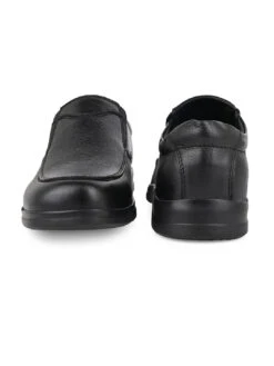Alberto Torresi Broad Fit BlackLeather Formal Shoes|Durable, Stylish & Perfect For Work -Modern Shoes World 66750 BLACK 5