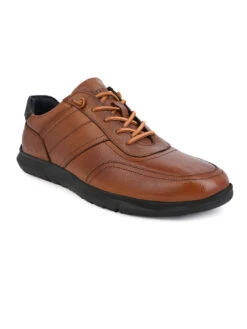 Alberto Torresi Sneakers For Men Walk In Style And Comfort -Modern Shoes World 66768Tan 1