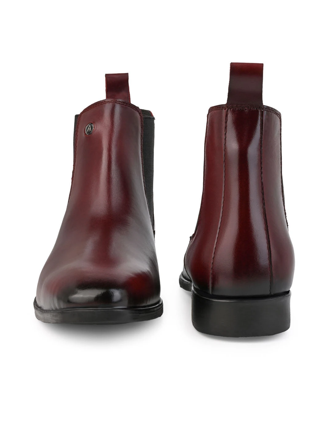 Alberto Torresi Men’sLeather Chelsea Boots In Burgundy In Bordo 9 Alberto Torresi Men’sLeather Chelsea Boots In Burgundy In Bordo - Image 7