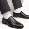 Alberto Torresi Black Formals Slip-Ons -Modern Shoes World 66925 BLACK 8