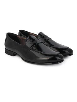 Alberto Torresi Nancy Penny Black Patent Saddle Loaffer -Modern Shoes World 66933 BLACK 2 e1df47ed af2a 4800 99d5 2a0ba05ba341