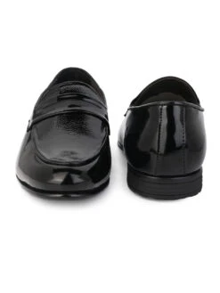 Alberto Torresi Nancy Penny Black Patent Saddle Loaffer -Modern Shoes World 66933 BLACK 6 3b4a523c 0e34 42b8 bc64 4e0fd237f553