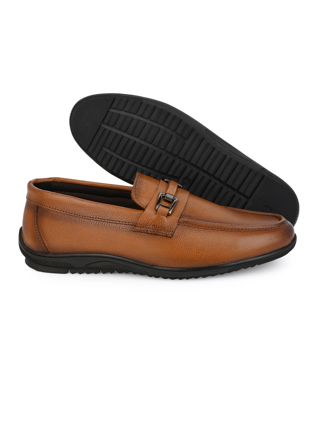 Alberto Torresi Genuine Leather Filter Your Pain Rubber Sole Loafers 11 Alberto Torresi Genuine Leather Filter Your Pain Rubber Sole Loafers - Image 9