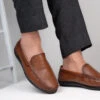 Alberto Torresi Genuine Leather Filter Series Rubber Sole With Padded Comfort Plain Loafers -Modern Shoes World 66941 TAN 8 088eda3b 93ab 4400 bcd8 f19ac0c2bccc