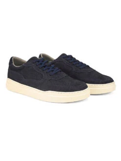 Alberto Torresi Lightweight Mesh Navy CasualShoesFor Men -Modern Shoes World 73573 NAVY 4