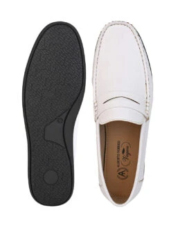 Alberto Torresi White Slip On Loafer -Modern Shoes World 88530 WHITE 5 ce4946c2 edb4 4b97 937d 8c83d6db244e