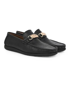 Alberto Torresi Twisty Series 531 Full Flex Rubber Sole Slip In Black Casual Loafers -Modern Shoes World 88531 BLACK 2