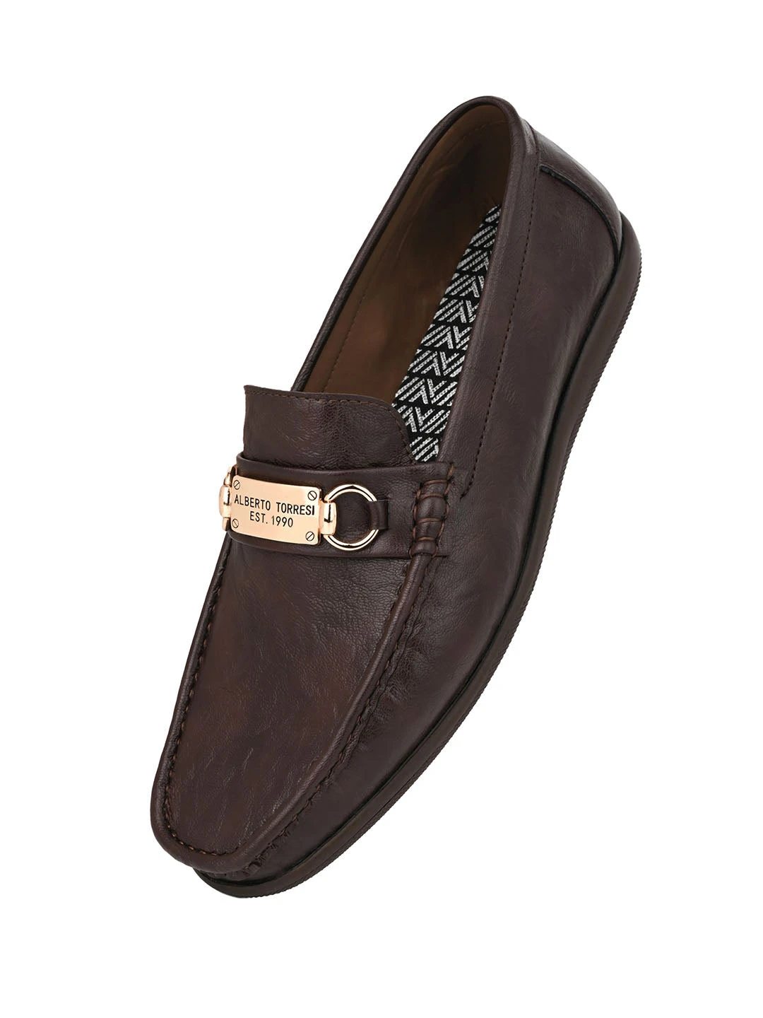 Alberto Torresi Twisty Series 531 Full Flex Rubber Sole Slip In Brown Casual Loafers 7 Alberto Torresi Twisty Series 531 Full Flex Rubber Sole Slip In Brown Casual Loafers - Image 5