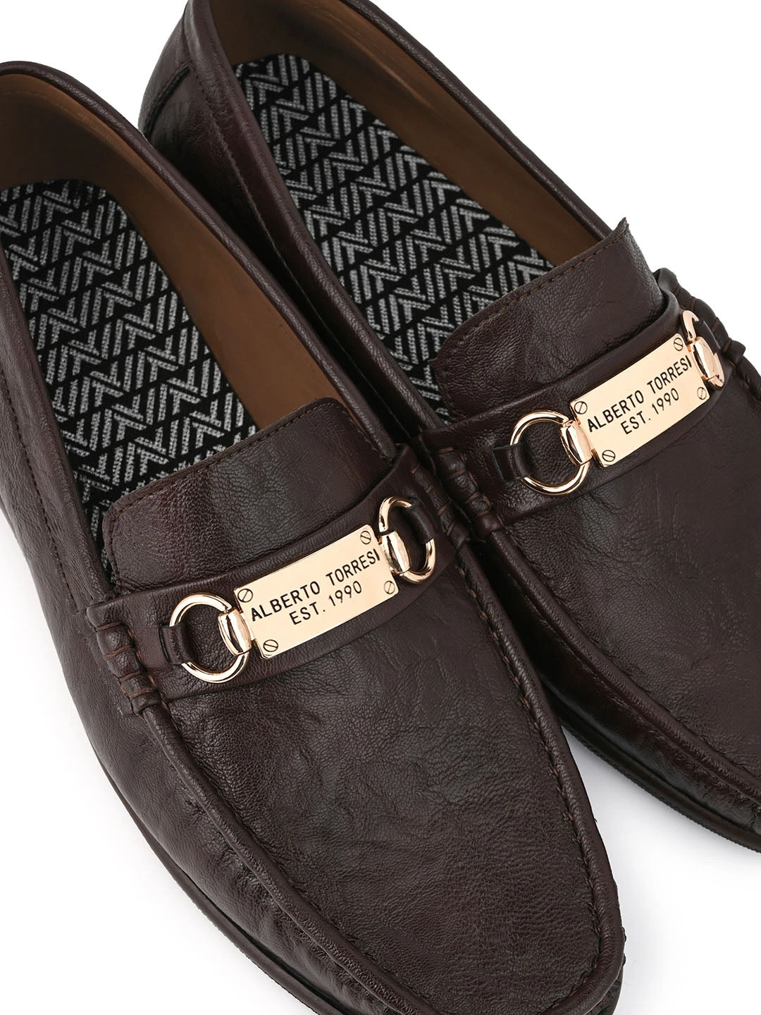 Alberto Torresi Twisty Series 531 Full Flex Rubber Sole Slip In Brown Casual Loafers 10 Alberto Torresi Twisty Series 531 Full Flex Rubber Sole Slip In Brown Casual Loafers - Image 8