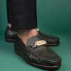 Alberto Torresi Twisty Series 531 Full Flex Rubber Sole Slip In Olive Casual Loafers -Modern Shoes World 88531 OLIVE 8