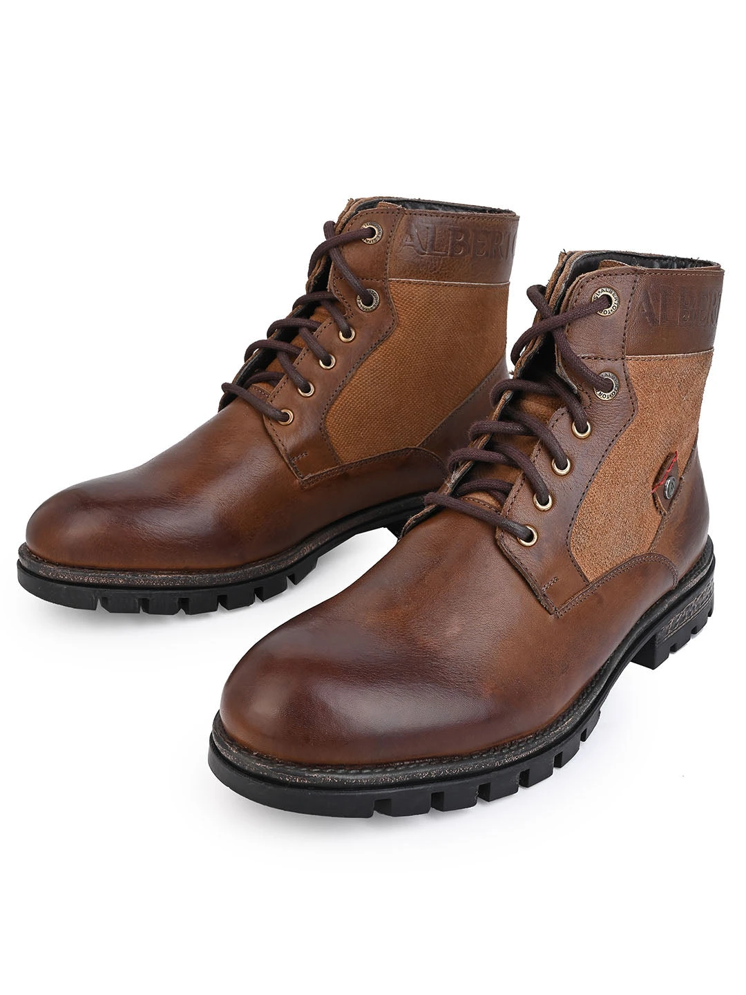 Alberto Torresi Headon Series Devl550 Suede Distress & Pure Grain Brown Leather Ankle Boots 8 Alberto Torresi Headon Series Devl550 Suede Distress & Pure Grain Brown Leather Ankle Boots - Image 6