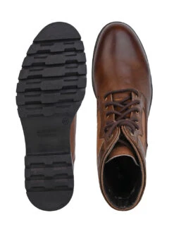 Alberto Torresi Headon Series Devl550 Suede Distress & Pure Grain Brown Leather Ankle Boots 16 Alberto Torresi Headon Series Devl550 Suede Distress & Pure Grain Brown Leather Ankle Boots -Modern Shoes World 88550 BROWN 4