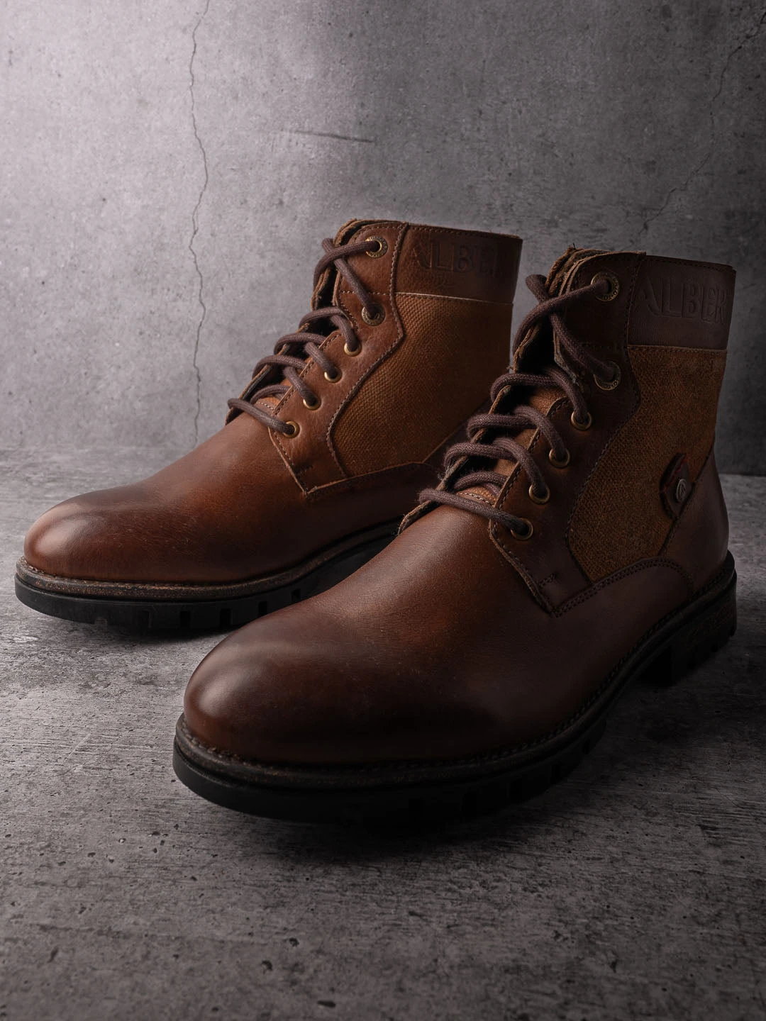 Alberto Torresi Headon Series Devl550 Suede Distress & Pure Grain Brown Leather Ankle Boots 6 Alberto Torresi Headon Series Devl550 Suede Distress & Pure Grain Brown Leather Ankle Boots - Image 4