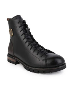Alberto Torresi HEADON Series Devl 551 Robust TPR Sole Leather Long Boots 12 Alberto Torresi HEADON Series Devl 551 Robust TPR Sole Leather Long Boots -Modern Shoes World 88551 BLACK 1 46627b76 be3a 4079 97e8 c562c74d6be8