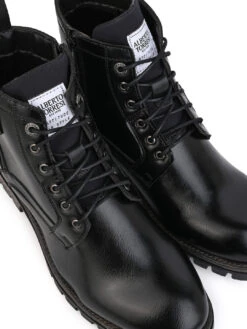 Alberto Torresi Headon Series Devl 552 Robust Shiny And Masculine Boot -Modern Shoes World 88552 BLACK 7 dba1fca8 0a98 415c 8352 8f92a4e6781a