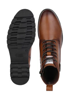 Alberto Torresi Headon Series Devl553 Pure Grain Leather Ankle Chukkas For Men -Modern Shoes World 88553 TAN 4