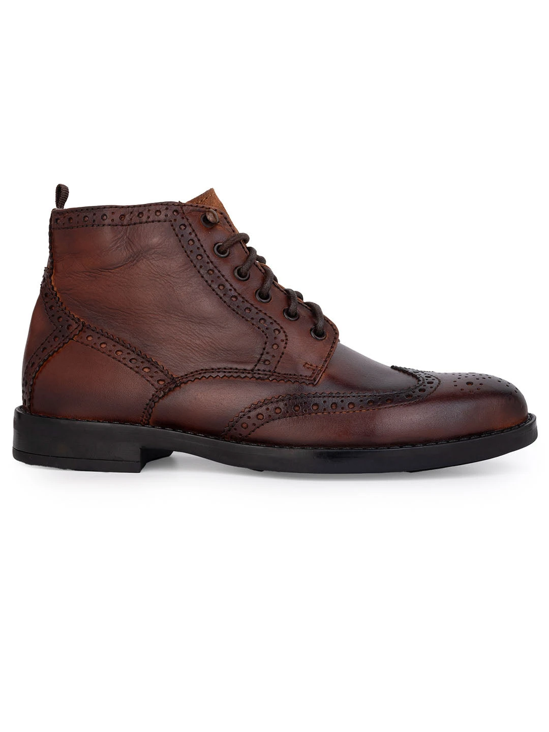 Alberto Torresi G.Leather Lloyd Series 599 Brown Brogues Boot 7 Alberto Torresi G.Leather Lloyd Series 599 Brown Brogues Boot - Image 5