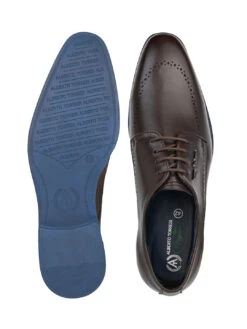 Alberto Torresi Hungary Series 607 Branded Sole Brown Formal Shoes -Modern Shoes World 88607 BROWN BLUE 5 4dd12a6b e5a5 4c3a a504 8b01d71c326c