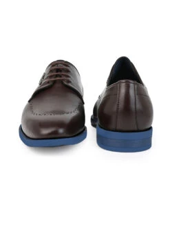 Alberto Torresi Hungary Series 607 Branded Sole Brown Formal Shoes -Modern Shoes World 88607 BROWN BLUE 6 4357f2a7 0c75 49a2 a0a8 5189b7f58f35