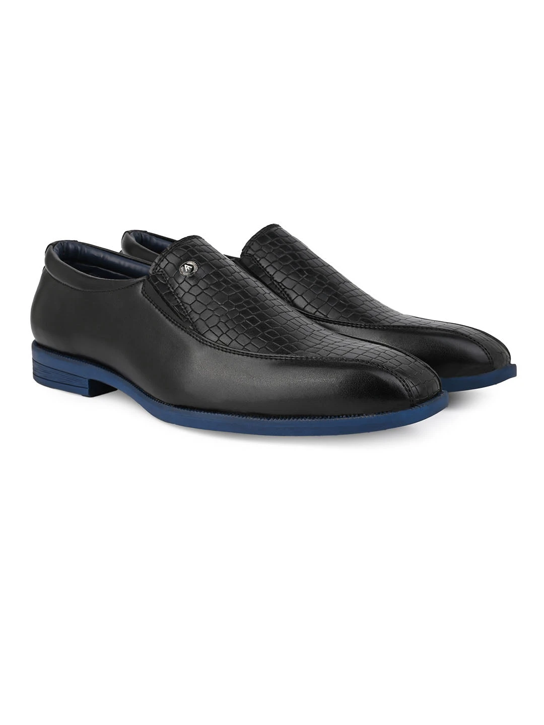 Alberto Torresi Hungary Series 611 Branded Sole Black Formal Shoes 5 Alberto Torresi Hungary Series 611 Branded Sole Black Formal Shoes - Image 3