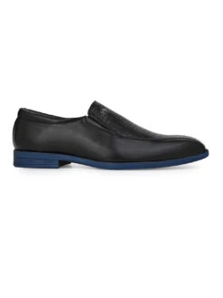 Alberto Torresi Hungary Series 611 Branded Sole Black Formal Shoes 13 Alberto Torresi Hungary Series 611 Branded Sole Black Formal Shoes -Modern Shoes World 88611 BLACK BLUE 3