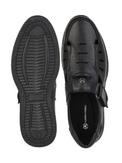 Alberto Torresi Leather Sandal -Modern Shoes World 88613 BLACK 5 df114ca5 6a1e 483b 8735 7c35b8c5ecd8
