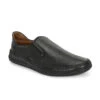 Alberto Torresi Genuine Leather Flexible Shoe WithPU Footbed -Modern Shoes World 88614 BLACK 1