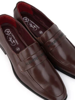 Alberto Torresi Fox Leather Brown Slip On Formal Shoes -Modern Shoes World 88622BROWN 6 d7fd5735 d0cf 49f6 96f4 4fa3b3bedf7c