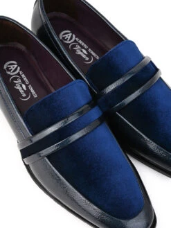 Alberto Torresi Wedding Patent Blue Crinkle Suede Shoes 14 Alberto Torresi Wedding Patent Blue Crinkle Suede Shoes -Modern Shoes World 88624 CRINKLE BLUE 7