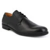 Alberto Torresi Men's Black Leather Formal Derby Shoes -Modern Shoes World 88652 Black New 1