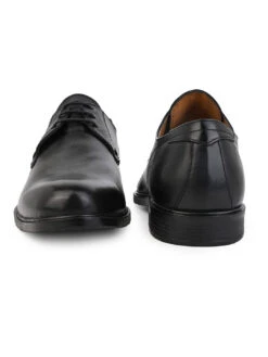 Alberto Torresi Men's Black Leather Formal Derby Shoes 11 Alberto Torresi Men's Black Leather Formal Derby Shoes -Modern Shoes World 88652 Black New 4