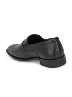Alberto Torresi Genuine Leather Black Slipon Formal Shoes For Men -Modern Shoes World 88662 BLACK 3