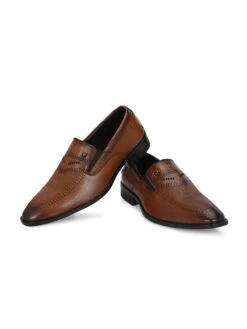 Alberto Torresi Tan Formal Shoe For Men -Modern Shoes World 88665TAN 6