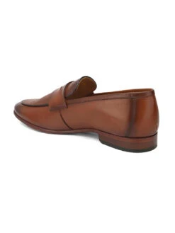 Alberto Torresi Genuine Leather Brown Loafers For Men -Modern Shoes World 88682 TABBAC 3