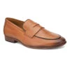 Alberto Torresi Genuine Leather Tan Loafers For Men