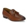 Alberto Torresi Genuine Leather 683 Tan Tassel Loafers For Men -Modern Shoes World 88683 TAN 1