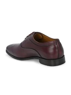 Alberto Torresi Genuine Leather 685 Bordo Office/ Dress Formal Lace Up Shoes -Modern Shoes World 88685 BORDO 3