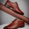 Alberto Torresi Genuine Leather Tan Formal Derby Shoes 2 Alberto Torresi Genuine Leather Tan Formal Derby Shoes -Modern Shoes World 88688 TAN 8 b40225f7 a570 4448 9259 85b70a6190d6