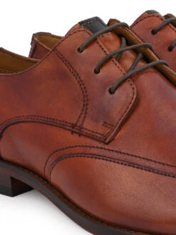 Alberto Torresi Genuine Leather Tan Formal Derby Shoes -Modern Shoes World 88688 TAN 9 e90e0c36 990e 4e6a 8f23 85d18d187d69