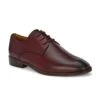 Alberto Torresi Genuine Leather 690 Black Bordo Formal Lace Up Shoe -Modern Shoes World 88690 BORDO 1