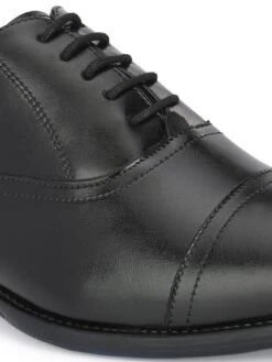 Alberto Torresi Black Synthetic Formal Shoes -Modern Shoes World 88700Black 1
