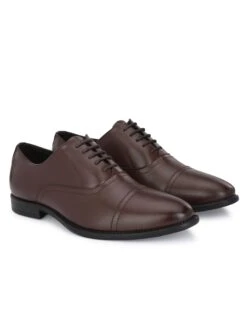 Alberto Torresi Brown Synthetic Formal Shoes -Modern Shoes World 88700Brown 3